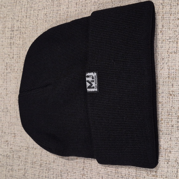 Michael Jackson Musical Black Beanie Merch NEW - Picture 7 of 7
